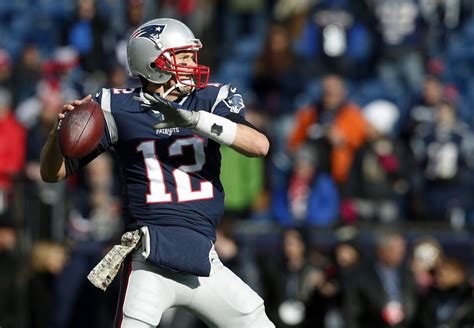 Tom Brady New England Patriots Qb Named Afc Offensive Player Of The