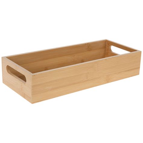 Rectangle Bamboo Tray With Handles | Hobby Lobby | 2387074
