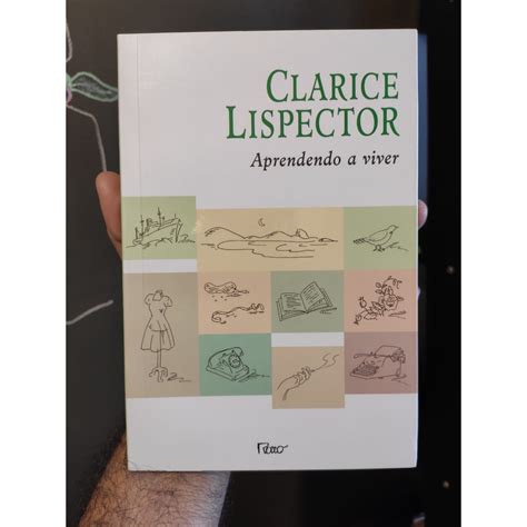 Aprendendo A Viver Clarice Lispector Shopee Brasil