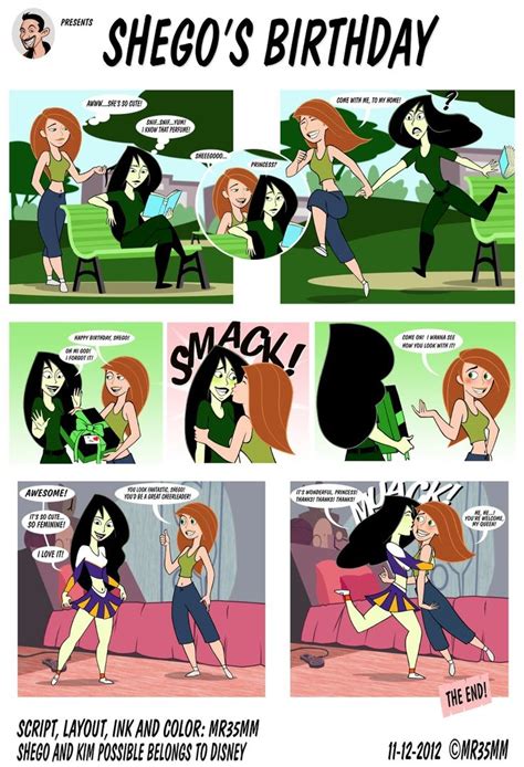 An Animated Comic Strip With The Caption Sheo S Birthday And Two Women Dancing