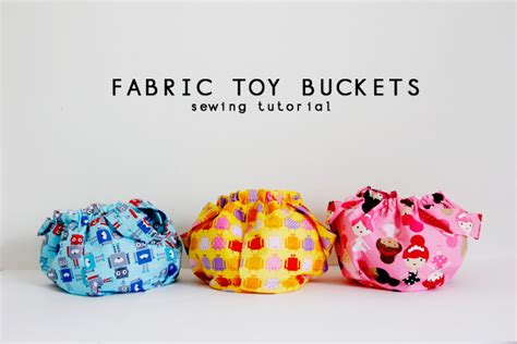 Todays Tutorial Fabric Toy Buckets And A Quilted Party Pennant