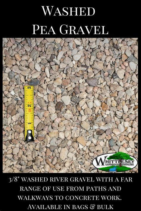 Washed Pea Gravel From Whittlesey Landscape Supplies