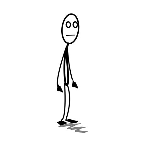 Stickman Standing Straight Png Svg Clip Art For Web Download Clip