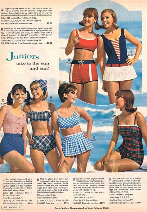 Wards Swimwear Collection 1966 Via Tumblr Vintage Swimsuits Retro Fashion Vintage Swimwear