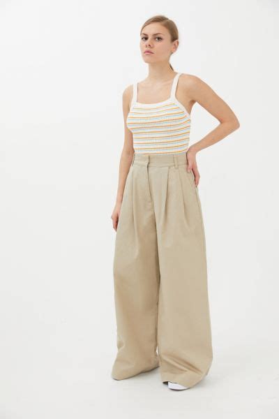 Bdg Skater Wide Leg Chino Pant Urban Outfitters