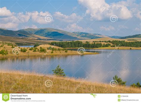 Lake On Zlatibor Mountain Stock Photo Image Of Nature 21384028