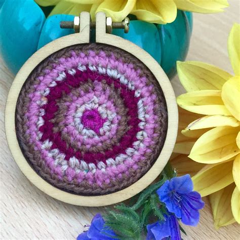 Crocheted Embroidery Hoops · How To Make An Embroidery