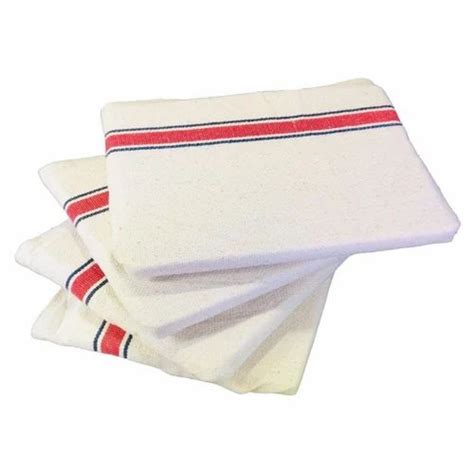 100 natural cotton white red and blue floor cleaning dusters size 20 x 20 at best price in mumbai