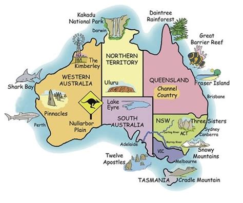 Australian Maps Australia Map Kakadu National Park