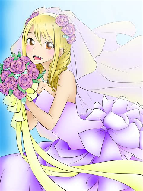 Fairy Wedding New 269 Fairy Tail Lucy In Wedding Dress