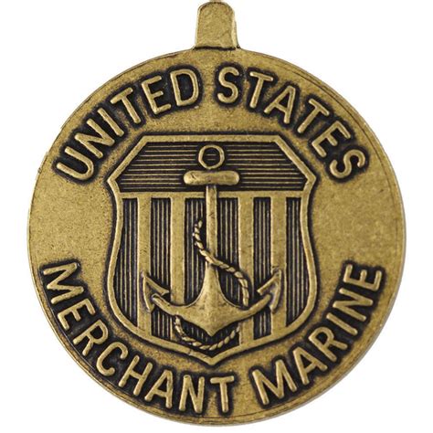 Merchant Marine Pacific War Zone Medal Usamm