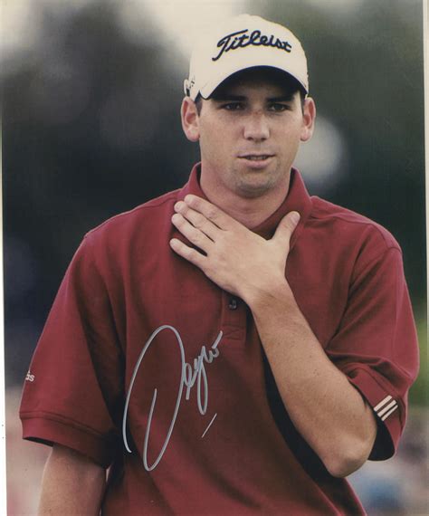 Sergio Garcia Spanish Ryder Cup Golfer Golf Signed Photograph Autograph