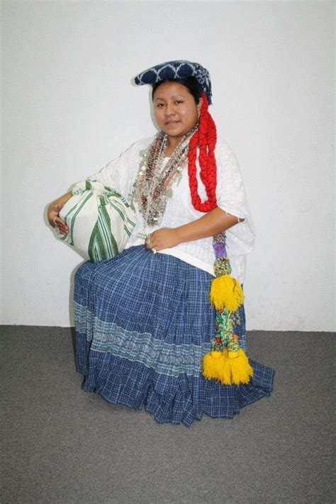 Traje Ceremonial De Coban Alta Verapaz Guatemalan Textiles Folk Dresses Blue Skirt