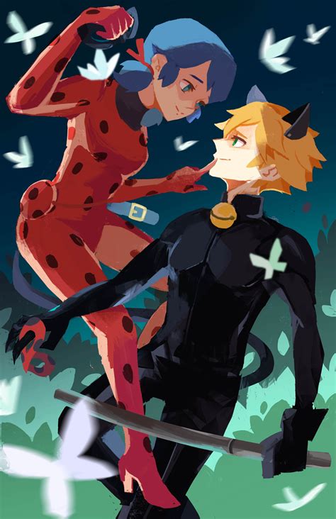 Just Finished My Ladybug And Chat Noir Fanart This Morning R