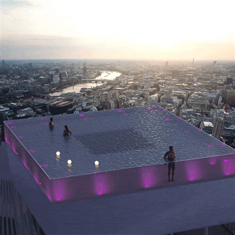 Worlds First 360 Degree Infinity Pool Proposed For London Skyline