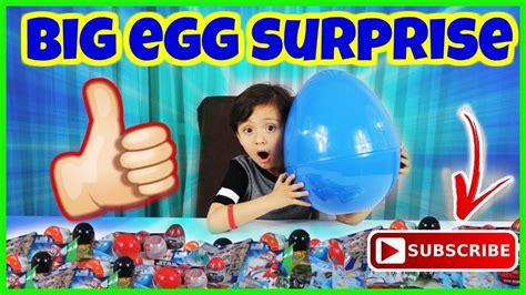 Big Egg Surprise Huge Egg Surprise Giant Egg Surprise Youtube