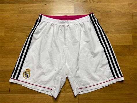Adidas Adidas Real Madrid Shorts Medium Mens Football Soccer White