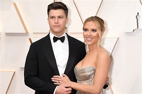 For scarlett johansson and colin jost, however, snl is more meaningful than that: Scarlett Johansson and Colin Jost are married