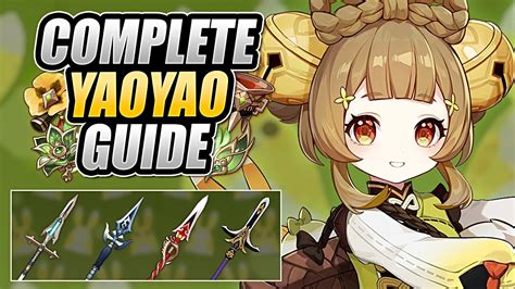 Yaoyao Complete Guide Optimal Builds Weapons Artifacts Team Comps