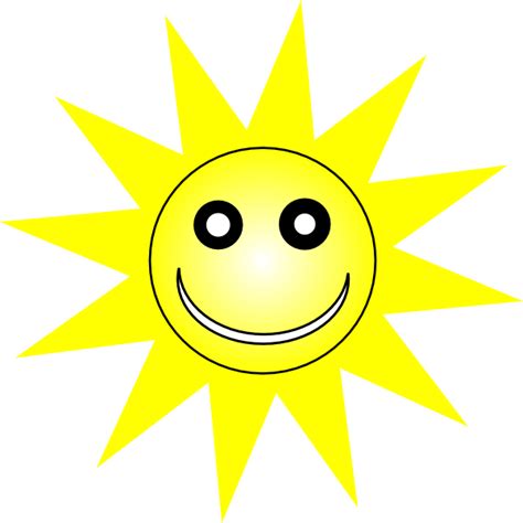 Happy Sun Sunshine Clipart Wikiclipart