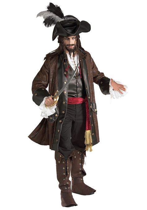 Disfraz Aut Ntico De Pirata Del Caribe Para Adulto