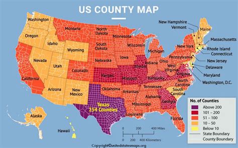 Us County Map United States Maps