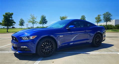 Had To Share My First 2016 Gt Impact Blue Dallas Tx Mustang