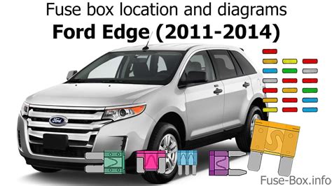Fuse Box Location And Diagrams Ford Edge 2011 2014 Youtube