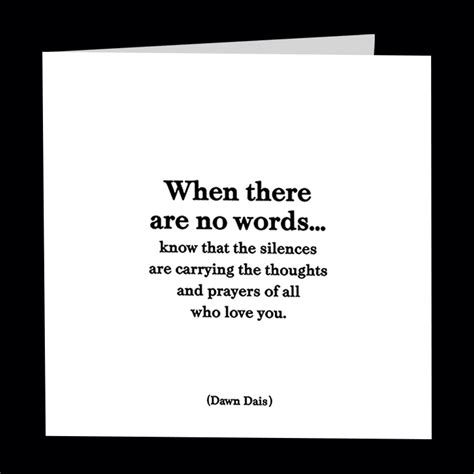 When There Are No Words Card Quotable