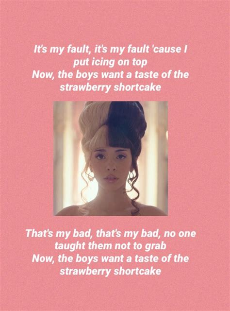 Strawberry Shortcake Melanie Martinez Lyrics Melanie Martinez Songs