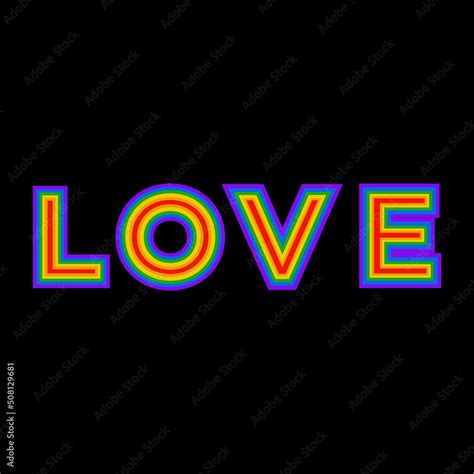 lgbt lgbtq pride hearts and slogans social media post template love is love be proud be