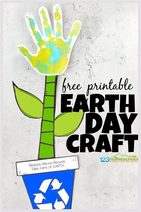 🌎 Free Printable Earth Day Hats Craft Activity For Kids