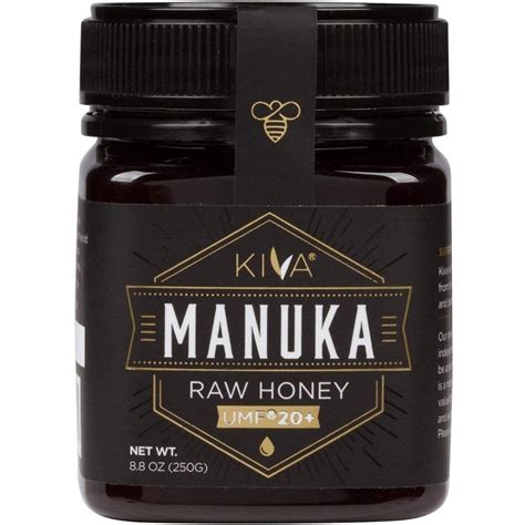 Kiva Certified UMF 20 Raw Manuka Honey 8 8 Oz