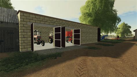 Fs19 Garage For The Combine V1000 Farming Simulator