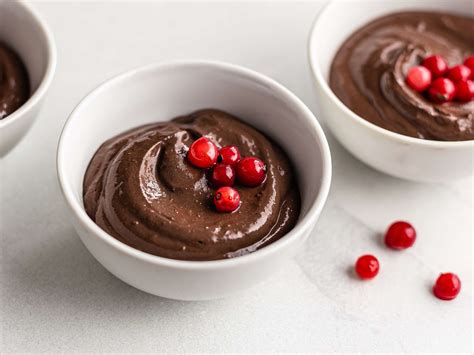 Silken Tofu Chocolate Mousse Low Fat Sugar Free Foodaciously