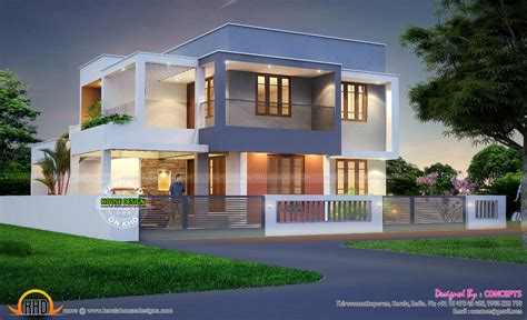 4 Bhk House With Plan Kerala Home Design And Floor Plans 9k Dream