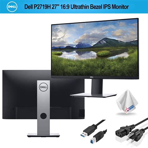 Dell P2719h 27 169 Ultrathin Bezel Ips Monitor P2719h With