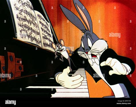Bugs Bunny Mouse Rhapsody Rabbit 1946 Stock Photo Alamy