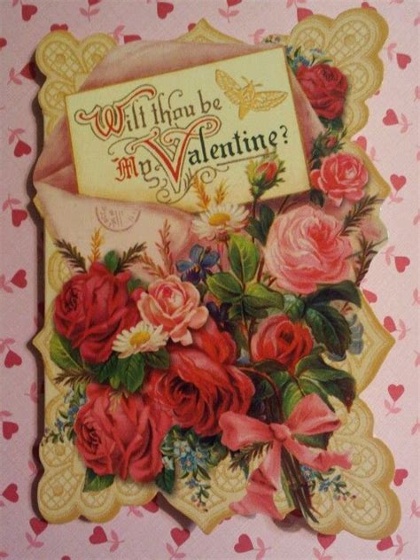 I Love Victorian Valentines Victorian Valentines Vintage Valentine