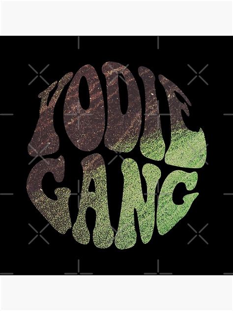 Yodie Gang Text V2 Poster For Sale By Thesouthwind Redbubble