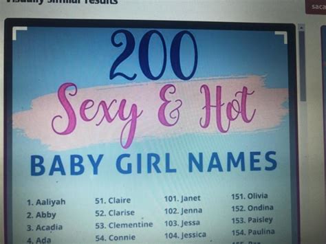 What Are The Sexiest Names Or Nicknames You Have Ever Heard