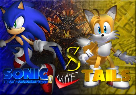 Sonic Vs Tails Rematch By Livingdeadsuperstar On Deviantart