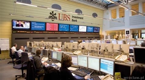 Ubs's global business groups are private banking, investment banking, and asset management. Bank UBS in Wroclaw. A 3 million investment from ...