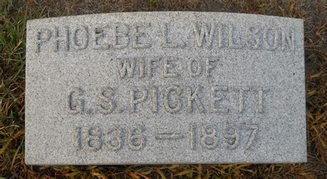Phoebe Louise Wilson Woodworth Pickett 1836 1897 Find A Grave Memorial