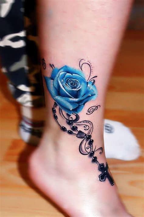 Rose tattoo on ankle ankle tattoos tattoo drawings body art tattoos sleeve tattoos cyborg tattoo evil tattoos rune tattoo neo traditional tattoo. 100 Adorable Ankle Tattoo Designs to Express your Femininity
