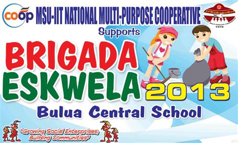 Msu Iit Multi Purpose Cooperative News Brigada Eskwela 2103