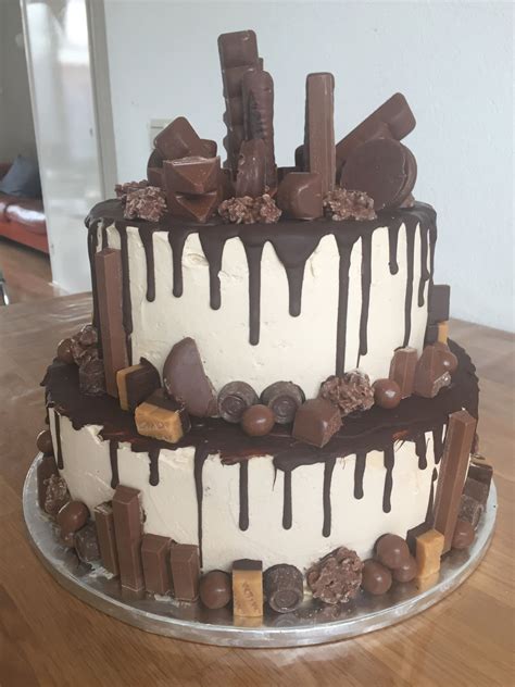 Chocolate Dream Tiered Birthday Cake For My Darling Twelve Year Old