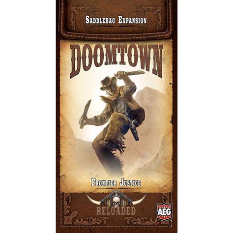 Doomtown Reloaded Frontier Justice Saddlebag Expansion Silver Screen