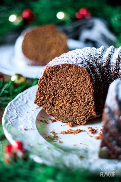 Spiced Gingerbread Bundt Cake Recipe Christmas Baking Recipes