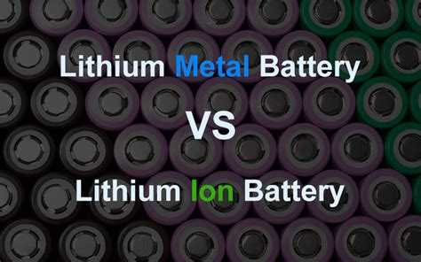 Lithium Metal Battery Vs Lithium Ion Battery Which Is Better Polinovel